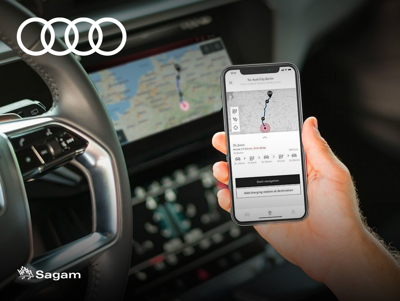 Route Planner e autonomia: le Audi e-tron ora sono ancora più precise